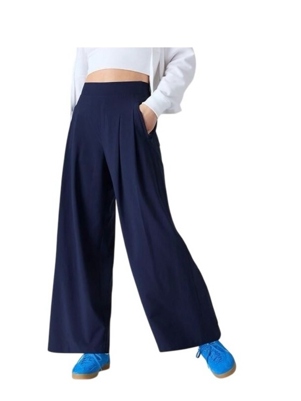 Athleta Brooklyn Heights Pleated Wide Leg Pant